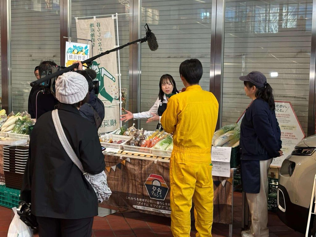 【2025.01.23】TVK「猫のひたいほどワイド」にてKAATマルシェの様子が取材、放映されました